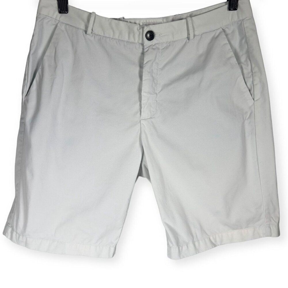Bellerose Woman's White Size 2 Shorts 8.5" Inseam (US‎ 4-6)